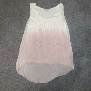 Ombré Flowy Tank Blouse